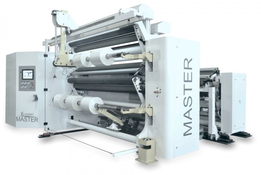 MASTER duplex slitter with separate unwind station